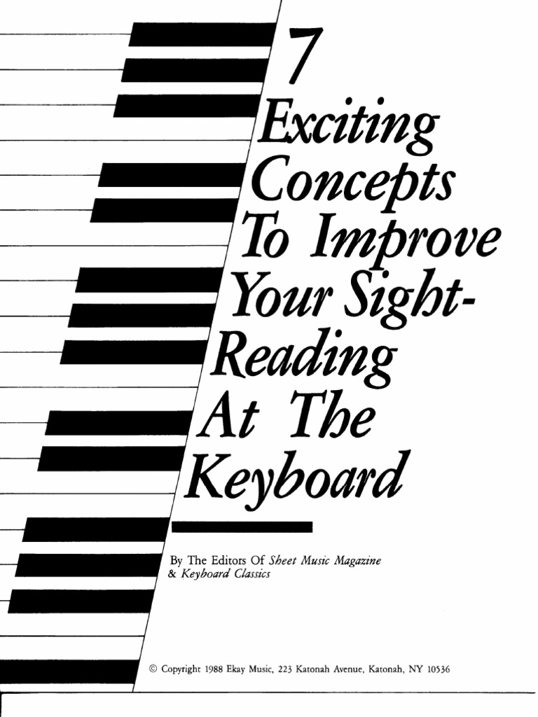 Concepts to Improve Sight Reading