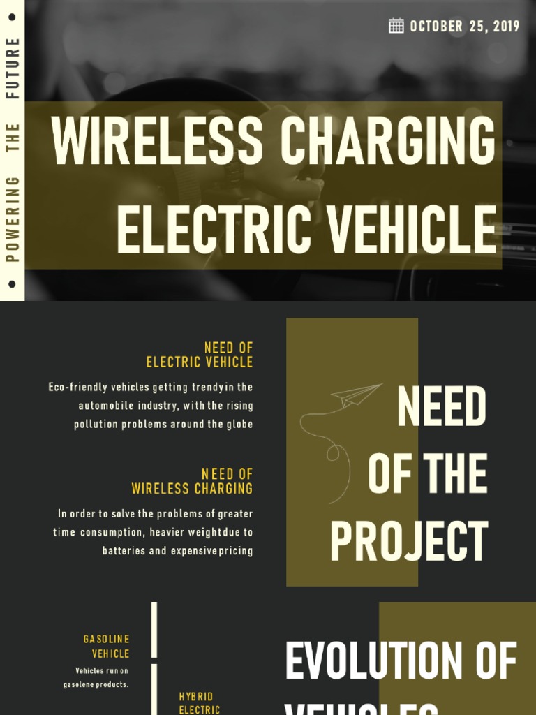 Wireless Charging Electric Vehicle PDF Electric Vehicle Vehicles