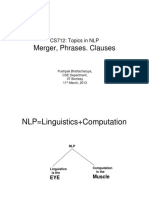 CS712: Topics in NLP