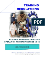 TR - Electric Power Distribution Operation and Maintenance NC4