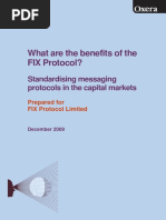 Benefits of The FIX Protocol 1