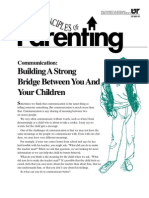 (Parenting) Communication - Building A Strong Bridge Between You and Your Children