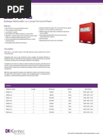 Fire Panel Alarm Ds81 Elite Rs Ul FM