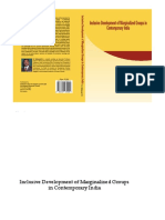 Inclusive Development of Marginalised Groups by DR - Siddaraju VG PDF