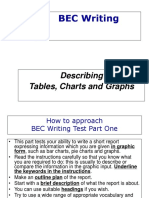 BEC Writing: Describing Tables, Charts and Graphs