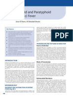 69 - Typhoid and Paratyphoid (Enteric) Fever