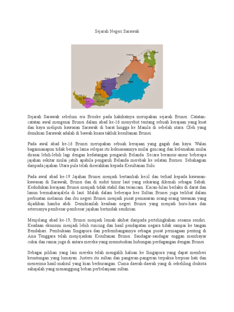 Sejarah Sarawak Pdf