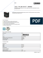 Type 2 Surge Protection Plug - VAL-MS 320 ST - 2838843: Key Commercial Data