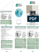 Alternators Alternators LSA 37 - Single Phase - 2 Pole LSA 37 - Single Phase - 2 Pole