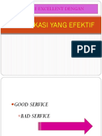 Service Excellent Dengan: Komunikasi Yang Efektif