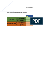 Cracked Tensile (KN) 8.9 Shear (KN) 7.2 Non-Crackedtensile (KN) 12 Shear (KN) 7.2