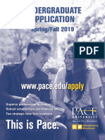 2019 Undergraduate Admission Application