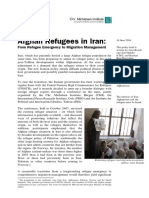 CMI PRIO AfghanRefugeesInIran