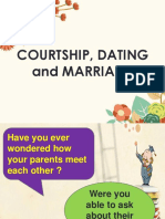 Courtship, Dating and Marriage