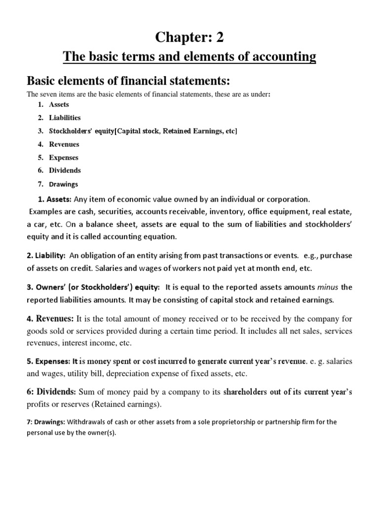 Key Accounting Terms Explained | PDF | Debits And Credits | Corporations