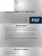 Manufacturing of Nitric Acid - 1