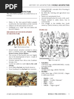 Prehistoric Architecture Overview | PDF | Stone Age | Paleolithic
