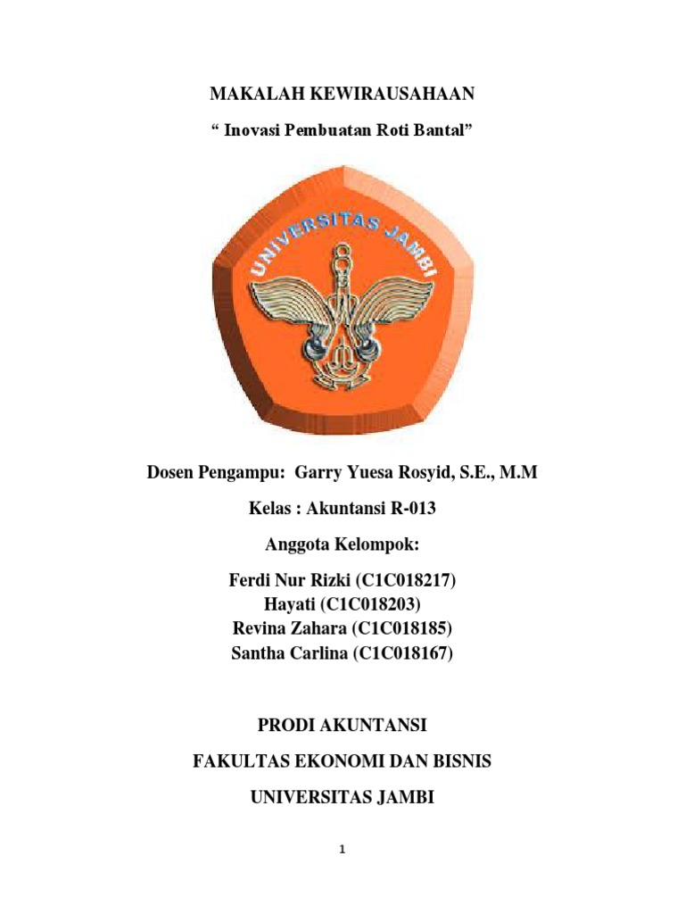 Makalah Kewirausahaan | PDF