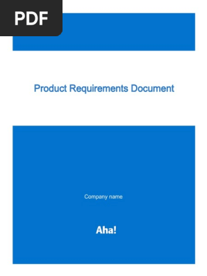 Prd Template