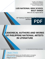Philippine Literature and Jose Garcia Villa