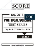 Political Science: Test Series
