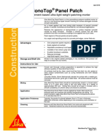 Sika Monotop Panel Patch Pds