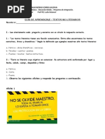 Guia - TEXTOS-LITERARIOS-Y-NO-LITERARIOS-3-y-4-Basico
