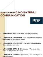 Non-Verbal Communication Types & Factors