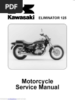 Kawasaki KZ1000 KZ1100 Searchable Service Manual | PDF