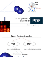 Teori (Pembentukan) Ikatan Kovalen