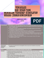 Perjanjian Versailles Meninggalkan Kesan Yang Mendalam Terhadap Kedaulatan Negara Jerman - Bincangkan