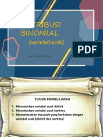 Distribusi Binomial