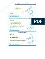 Badminton Hand Signal