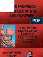 Greek Mythology: The Stories of Love and Adventure