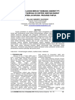 Reklamasi Lahan Bekas Tambang Andesit Pt. Adikarya Tanrisau Di Distrik Sentani Barat Kabupaten Jayapura Provinsi Papua