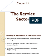 The Service Sector