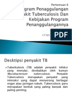 Program Penanggulangan Penyakit Tuberculosis Dan Kebijakan Program Penanggulangan Nya