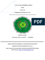 Satuan Acara Pembelajaran Cacar