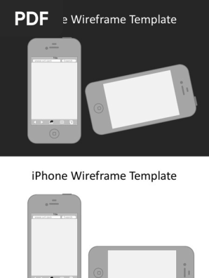 01 iPhone Wireframe Template