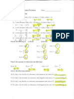 Solutions For Packet On V