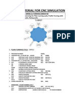 Study Material For CNC Simulation