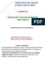 Ciclos Formativos de Grado Medio. Módulo de Montaje y Mantenimiento Mecánico