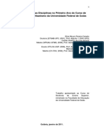 A Integracao Das Disciplinas No Primeiro PDF