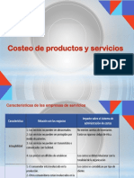 Costeo de Servicios