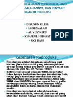 Pendidikan Kesehatan Reproduksi, Haid Dan Permasalahannya