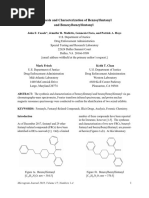 Synthesis and Characterization of Benzoylfentanyl and Benzoylbenzylfentanyl