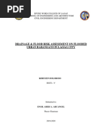 Drainage & Flood Risk Assessment On Flooded Urban Barangays in Laoag City