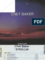 CD Strollin Chet-Baker