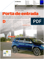 DACIA DUSTER TCe 130 4X2 FRENTE AO SUZUKI VITARA 1.0 T 2WD NA "CARROS & MOTORES"