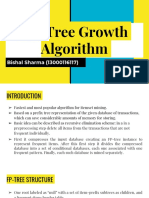 Fp-Tree Growth Algorithm